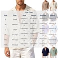 thumbnail image 3 of Avirosel Men's Cuban Camp Collar Shirt Short Sleeve Casual Summer Button Down Gauze Shirt with Pockets Breathable Relaxed Fit Vacation Top Navy, 3 of 8