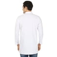 thumbnail image 3 of Kurta Courte en Coton pour Hommes Vêtements de Mode Indienne (Blanc, G), 3 of 6