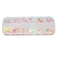 thumbnail image 2 of Color Sequins, Wide Application Attractive Nail Decals Flakes Practical  For Nail Art Craft Makeup, 2 of 8