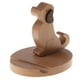 thumbnail image 1 of Soporte universal para teléfono móvil de madera para smartphones, estación de mesa para smartphones Perro Golden Retriever de madera, 1 of 9