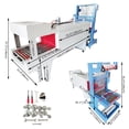 thumbnail image 2 of 220V 2 in 1 Plastic Film Sleeve Sealing Cutting and Shrinking Packaging Machine Heating Tunnel, 2 of 13