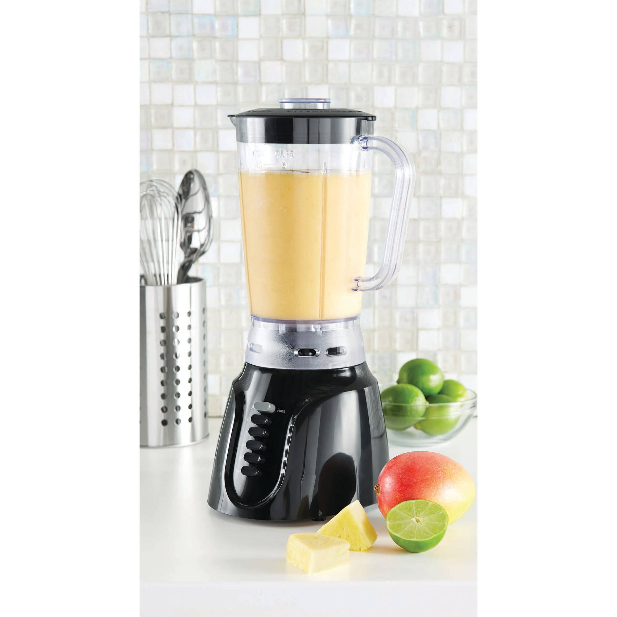 Mainstays MS-BL6-BLK Replacement Blender Pitcher With Lid and Blade