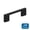 Matte Black, variant on Amerock Cityscape 3 inch (76mm) Center-to-Center Matte Black Cabinet Pull - 10 Pack