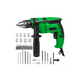thumbnail image 2 of Taladro Rotomartillo 1/2'' 860w Herramientas Kit Con Brocas, VERDE, 2 of 5