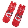 thumbnail image 4 of Calcetines navideños informales para mujer, calcetines navideños, calcetines coloridos para vacaciones Estilo P Jinwen Calcetines de mujer, 4 of 8