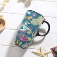 thumbnail image 3 of czcpp-17 oz Tasses de Voyage en Céramique avec Couvercle Scellé et Poignée, 3 of 4