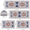 H/3 Pieces, variant on 2 Pieces Rug Set, Non-Slip Mats Soft Kitchen Area Rugs, Suitable for Kitchens, Laundry Rooms, and Hallways (Teal, 20" x 32" 20"x 48")