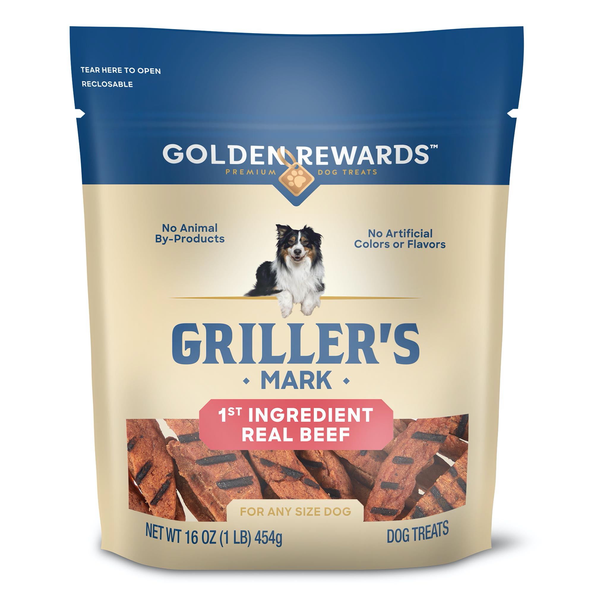 Golden Rewards Beef Flavor Training Treats for Dogs, 16 oz. Golden Rewards Beef Flavor Training Treats for Dogs, 16 oz.