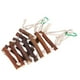 thumbnail image 5 of Puente colgante de madera Bling Bling para mascotas pequeñas escalera de cuerda, 5 of 12