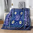 thumbnail image 3 of Manta de caligrafía con oración musulmana islámica, manta suave para el hogar, dormitorio, cama, sofá, picnic, viajes, oficina, manta de descanso para niños, 3 of 5