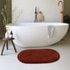 thumbnail image 4 of Tapetes ovalados para entrada y baño, absorbentes, antideslizantes, de 58 x 89 cm, lavables, para dormitorio, sala de estar, Aestivo | Café | AESTIVO, 4 of 7