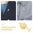 thumbnail image 2 of Pin de pecho en tono dorado, Pin de solapa con cruz de cáliz, Pin de solapa de cáliz de primera comunión para accesorios religiosos católicos de primera comunión, 2 of 5