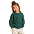 thumbnail image 2 of Kiijoy Casual Athletic Sweatshirt for Boys Solid Knit Crewneck Pullover, Sizes 4-14, 2 of 8
