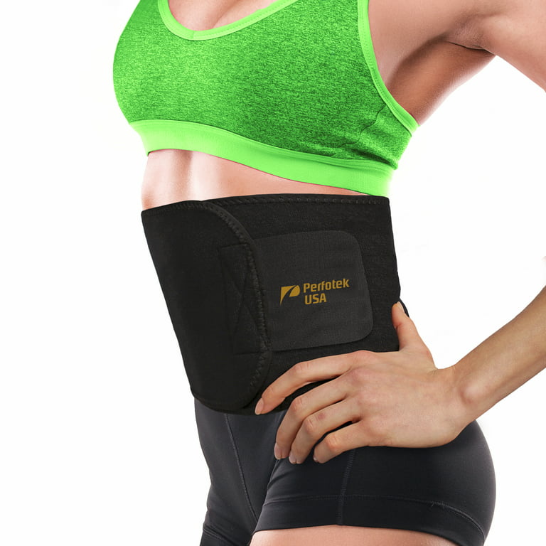 Perfotek Waist Trimmer Belt, Slimmer Kit, Low Back and Lumbar
