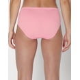 thumbnail image 6 of Hanes Ultimate Women's Breathable Hipster Underwear, 6-Pack White/Navy H/Pink/Black/Lilac H/Blackblot 6, 6 of 10