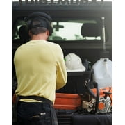 Swiss Tech Electronic Hearing Protection Earmuffs with Bluetooth, Rechargeable, NRR 25dB, Tonen