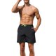 thumbnail image 1 of SAYOO Shorts de playa de cuerda para hombres, shorts de cintura elástica, forro de malla SAYOO moda, 1 of 6
