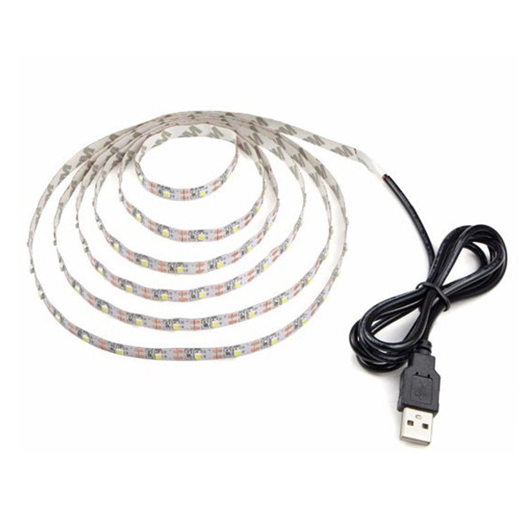 5M LED TV Backlight Strip Monitor Bedroom Kitchen USB HDTV Lighting Led