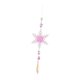 thumbnail image 4 of Adornos colgantes de cristal con forma de copo de nieve navideño de colores Estilo C, 4 of 9