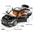 thumbnail image 2 of Auto a Escala Diecast WAKAKAC Lexus ES300 1/24 con Luz y Sonido, 2 of 7
