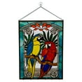 thumbnail image 2 of Arte colgante de pared ornamentos decoración de pared valla de jardín decoración de la habitación para hogar para pájaros 2 pájaro G, 2 of 9