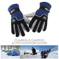 thumbnail image 3 of 1 Pair Winter Thickened Skiing Nonslip Glove Snow Ski Gloves Windproof Warm-keeping Mittens Warming Equipment for Outdoor Man Red, 3 of 7