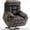 A# Dark Brown, variant on Oversized Massage Recliner Chair with Heat, UHOMEPRO Large Electric Power Lift Recliner Chair for Big and Tall and Elderly with Hidden Cup Holder, 350lb, Home Theater Accent Chairs, Dark Brown