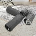 thumbnail image 4 of Collapsible Cat Tunnel Tube, Kitten Toys, Folded 3 Way Tube 4 Holes, Interactive Hole for Kitten Amusement ,Puppy Small Animals Play Games, 4 of 9