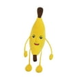 thumbnail image 4 of Almencla Banana Toy Cartoon Doll Sofa Ornaments Creative Stuffed Banana Pillow Fruits Toy for Kids 70cm, 4 of 8