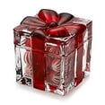 thumbnail image 1 of Mikasa Vacances Traite Grand Couvert Boîte Carré Verre, Rouge, 1 of 1