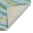 thumbnail image 5 of Trans-Ocean Imports PAZ57728404 Liora Manne Piazza Waves Hand Tufted Indoor Rug, Sea Breeze - 5 ft. x 7 ft. 6 in., 5 of 7