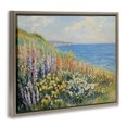 thumbnail image 3 of Stupell Industries Coastal Hyacinth Garden Brown Framed Floater Canvas Wall Art design by Petal Prints Design, 25 x 31, 3 of 9