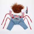 thumbnail image 4 of Disfraz para perros ZHCH Muñeca mortal Chucky M, 4 of 5
