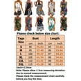 thumbnail image 2 of Colisha Hawaiian Boho Floral Mini Dress for Women Summer Halter Casual Dresses Lounge Wear Sundress Holiday Party Shirts Dress Size S-3XL, 2 of 2