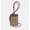Tan/Brown, variant on Women's ID Lanyard in Signature Canvas, Walnut/Black, Two Card Slots, ID Window & Detachable Lanyard – Designer Card Case Keychain