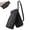 Black, variant on Compact Travel Umbrella with Case Upf 50 Sun and Rain Small Purse Folding Umbrella Lightweight Portable Wind Resistant Umbrella for Women Travel Business Commute Camping and Daily Use Black