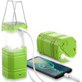 thumbnail image 1 of Bran Led Camping Lamp Solar, Waterproof Led Camping Lantern, Emergency Lamp, Built -in 3000mah Battery For Hiking, Fishing, Sos, Failures zhangyuxiang LED, 1 of 2