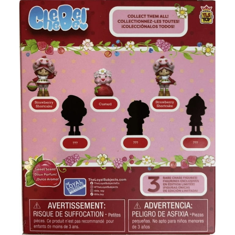 Strawberry Shortcake Mini Figure, Spring Easter Decor with Tulip