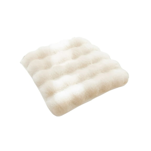 VOTRUDI Seat Cushion,Outdoor Chair Cushions,Orthopedic Memory Foam Seat Cushion,Pressure Relief for Office, Desk Car Seats,White