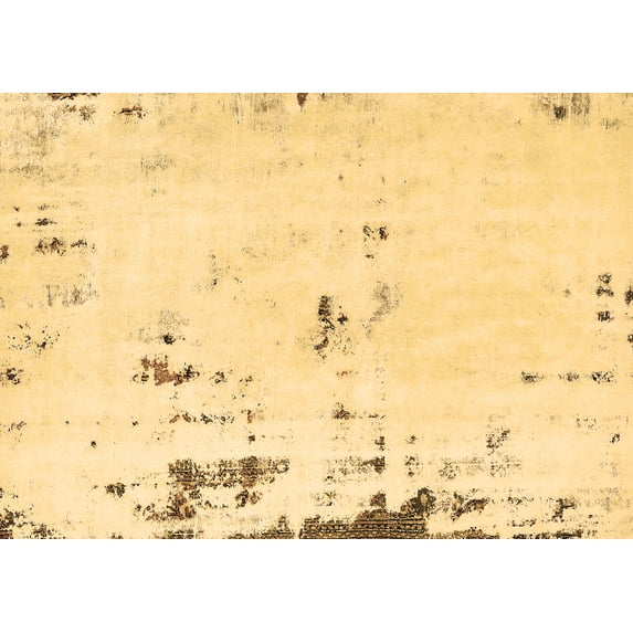 Ahgly Company Indoor Rectangle Abstract Brown Modern Area Rugs, 8' x 12'