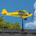 thumbnail image 4 of Garden Decoration, Aircraft Weathervane .3X12.6 Inches Easy to Install Outdoor Metal Weathervane Suitable for Garden Aviation Enthusiasts Gift, Card Slot, 4 of 6