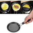 thumbnail image 3 of 5in Single Egg Frying Pan, Cast Iron Mini Nonstick Frying Pan Omelette Pan, 3 of 5