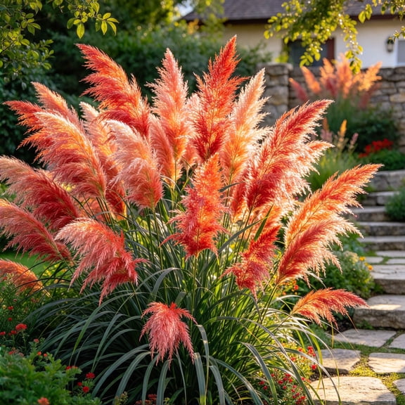 Pampas Grass-Low Maintenance,for Garden,Ideal for Beds Borders Plant Pots & Planters