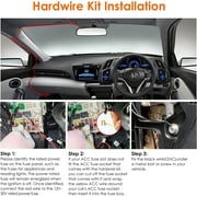 Vantrue USB C Dash Cam Hardwire Kit - 12V to 5V USB+Fuse Taps (For all USB-C Models)