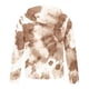 thumbnail image 5 of Sudadera informal con estampado de degradado y media cremallera para hombre Pompotops  oipoqjl52353, 5 of 5