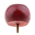 thumbnail image 1 of DOLITY Pieds de Plinthe en Bois pour Canapé Lit Placard Support Tambour Rouge, 1 of 8