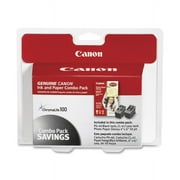 Angle View: Canon, CNM0615B009, ChromaLife 100 Glossy Photo Paper Combo Pack, 1 / Pack