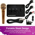 thumbnail image 4 of Lucky Voice Karaoke Machine - Home Singing Machine with Gold Microphone, 4 of 8
