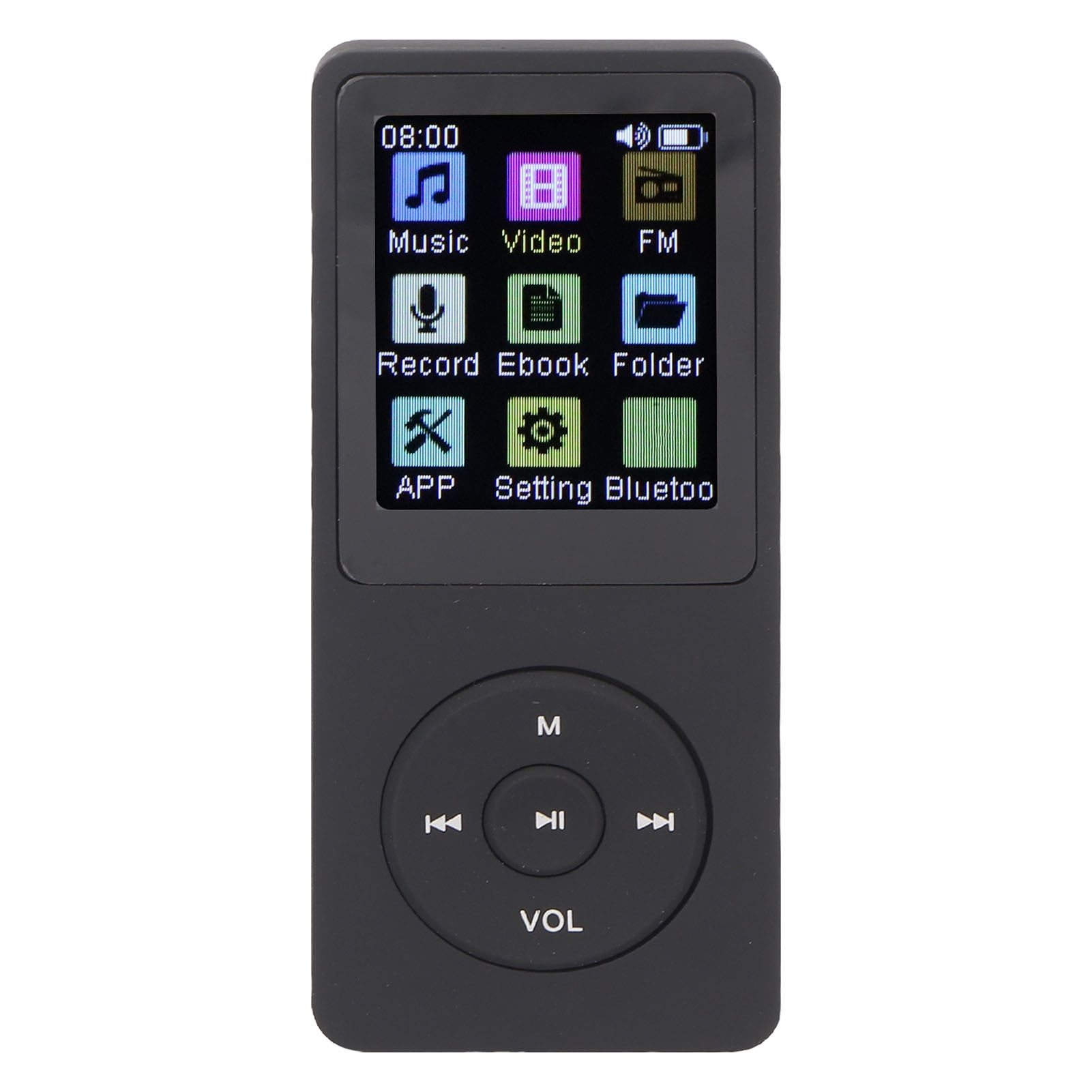 MP3 Player, HD Speaker Photo Video Play Multi Function Pocket Music