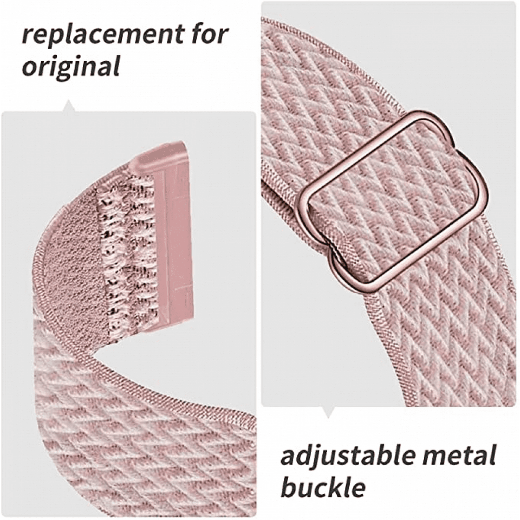 Adorve Bracelets élastiques En Nylon Compatibles Avec Fitbit